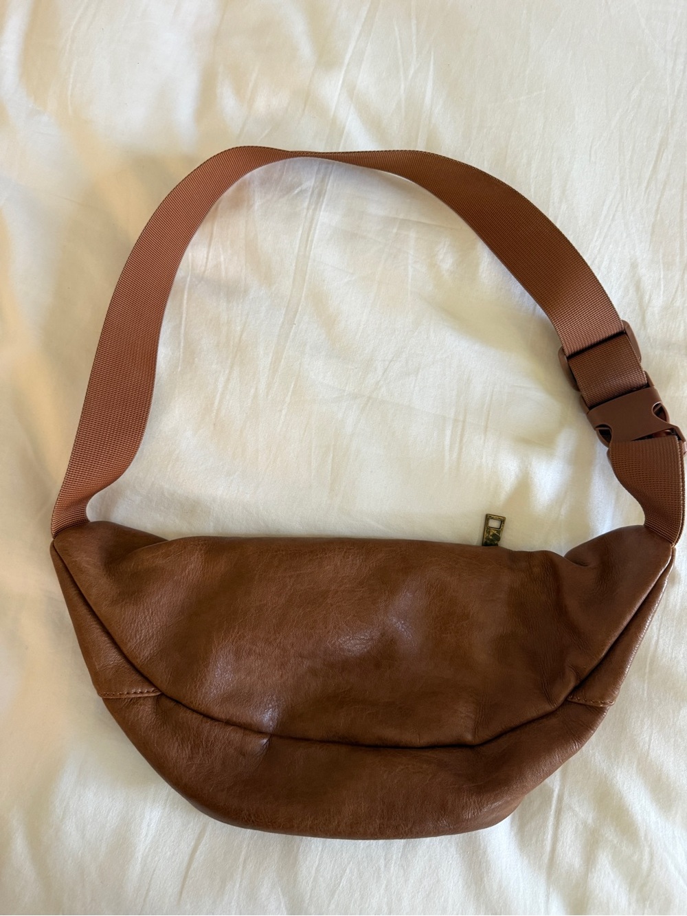 Born Primitive Brown Leather Crossbody Sling Bag - Picture 3 of 8